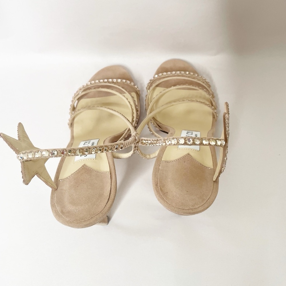 Jimmy Coo Lynn Crystal Stars Heel - Picture 8 of 11